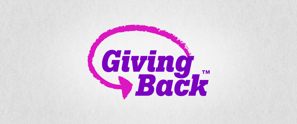 Giving Back Logo Branding