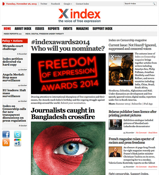 index-on-censorship-home-page